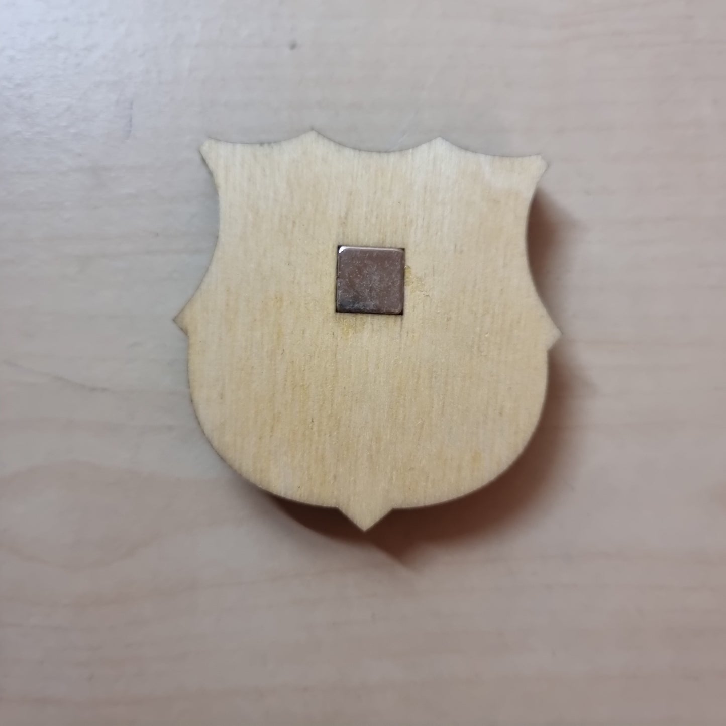 FC Barcelona-Magnet aus Holz mit 3D-Effekt